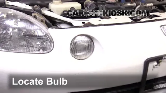 1994 Honda Civic del Sol S 1.5L 4 Cyl. Luces Luz de carretera (reemplazar foco) 